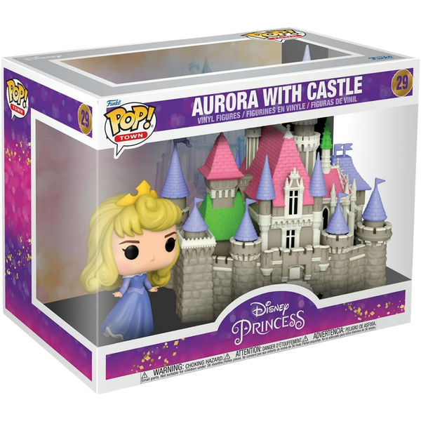 Funko Pop! Town: Disney Princess - Aurora With Castle #29