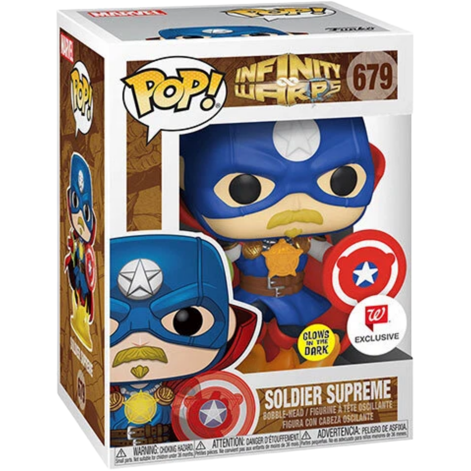 Funko Pop! Heroes: Infinity Warps - Soldier Supreme #679
