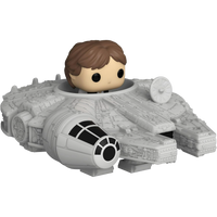 Funko Bitty Pop! Rides: Star Wars - Han Solo And The Millennium Falcon