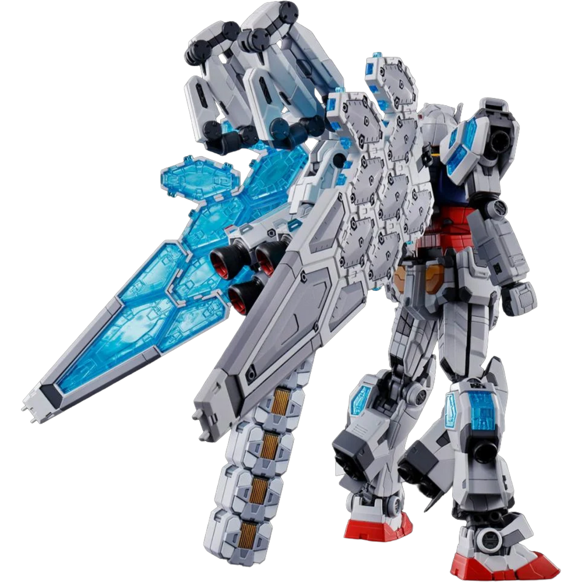 BANDAI / Hobby HG: Gundam Next Universal Century - RX-78F00/E Gundam [EX-001 G.L.R.S.S. Feather Unit] (Escala 1/144)