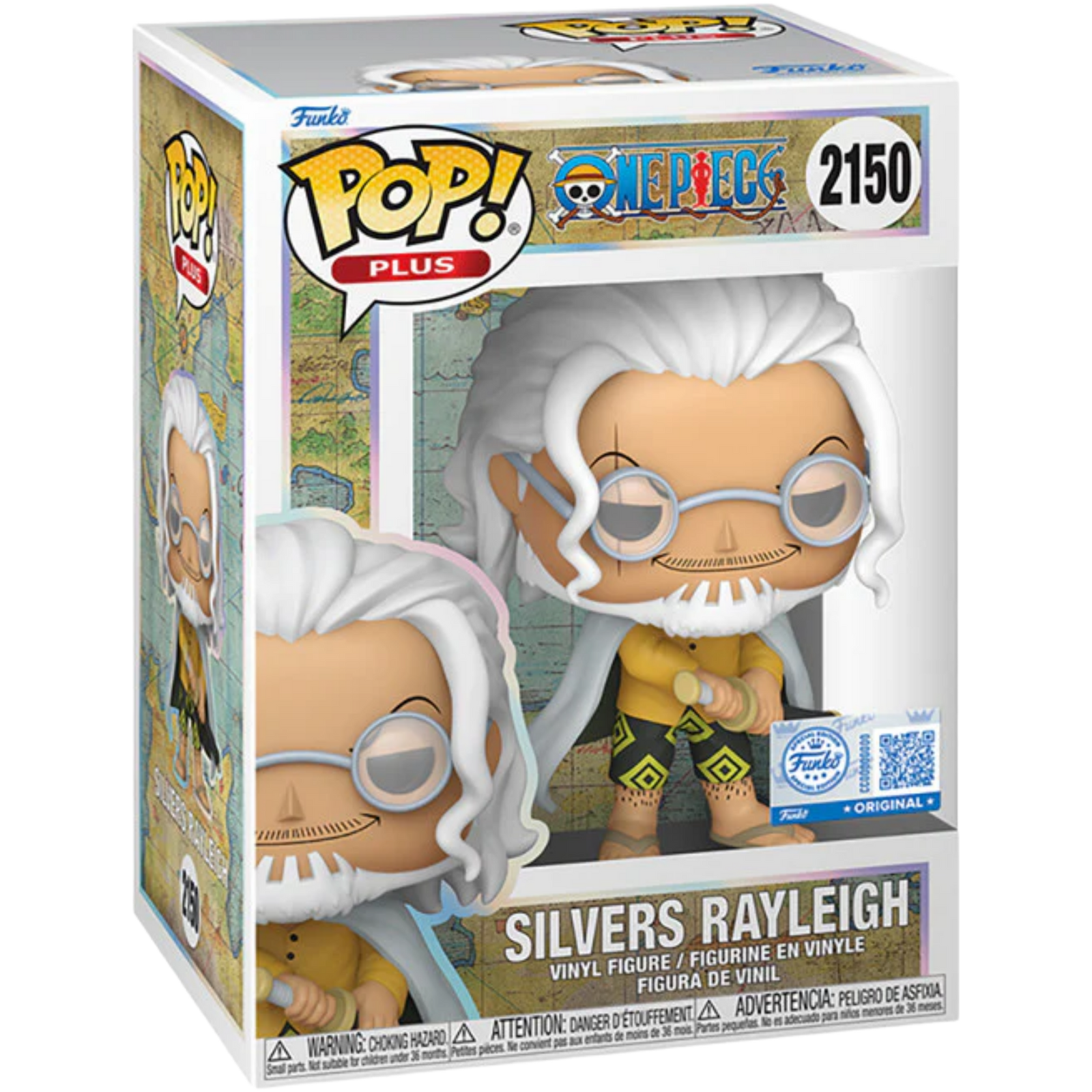 Funko Pop! Plus: One Piece - Silvers Rayleigh #2150