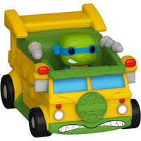 Funko Bitty Pop! Rides: Teenage Mutant Ninja Turtles - Leonardo And Turtle Van