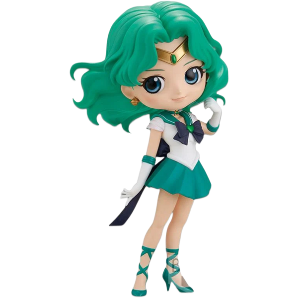 BANDAI / Banpresto Qposket: Sailor Moon Eternal - Super Sailor Neptune (Ver. A)