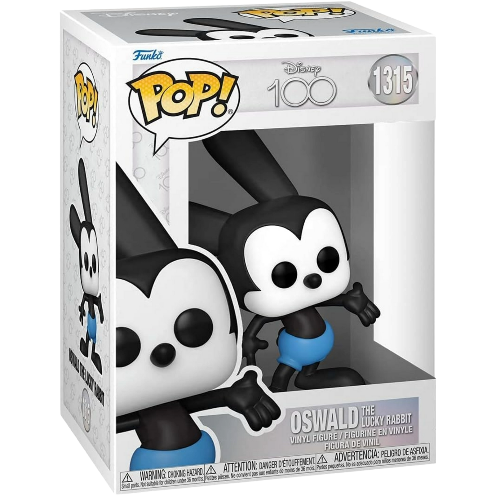 Funko Pop! Icons: Disney 100th - Oswald The Lucky Rabbit #1315