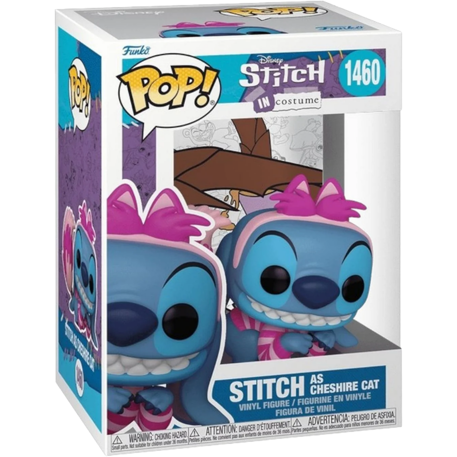 Funko Pop! Disney: Stitch In Costume - Stitch As Cheshire Cat #1460