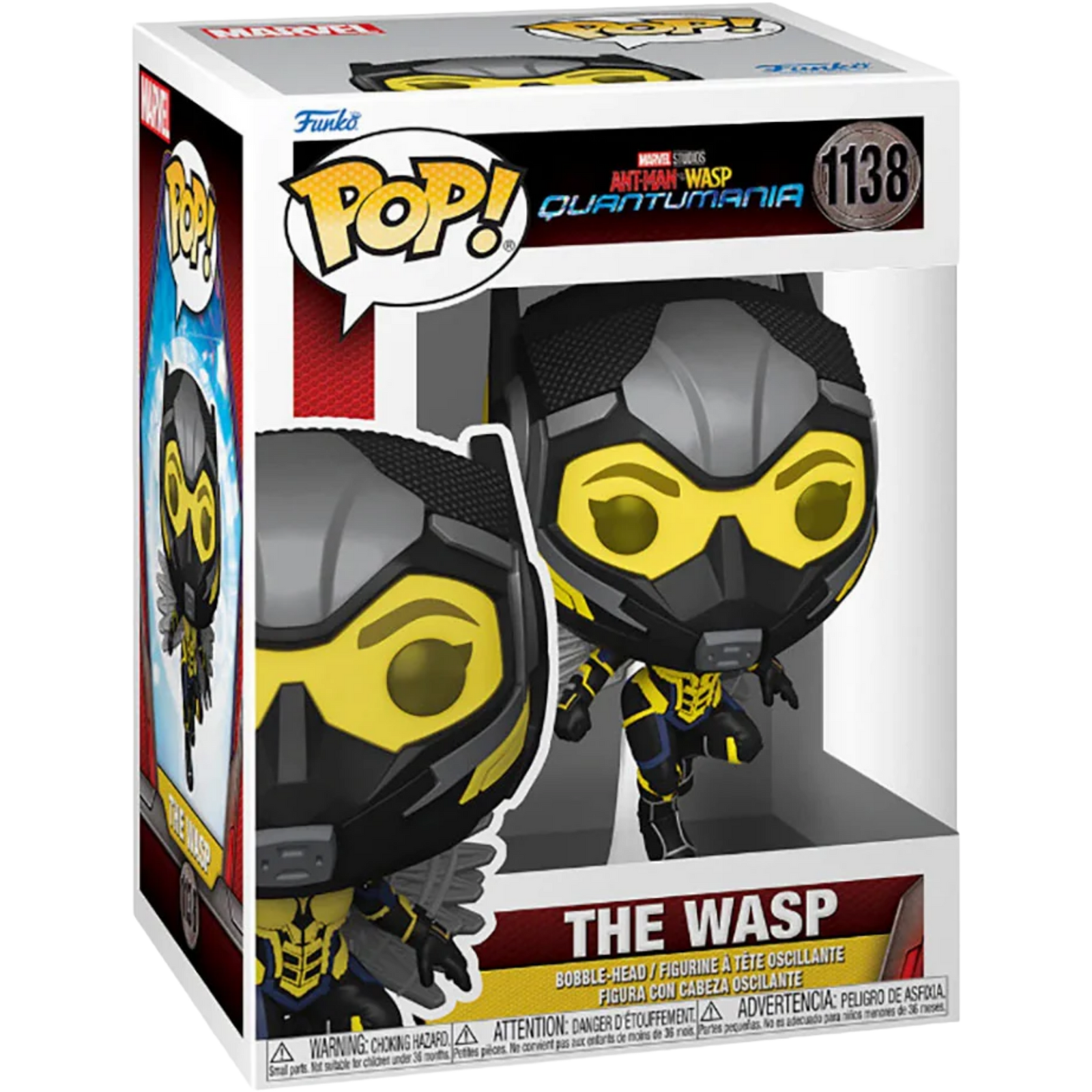 Funko Pop! Movies: Ant-Man And Wasp Quantumania - Wasp #1138