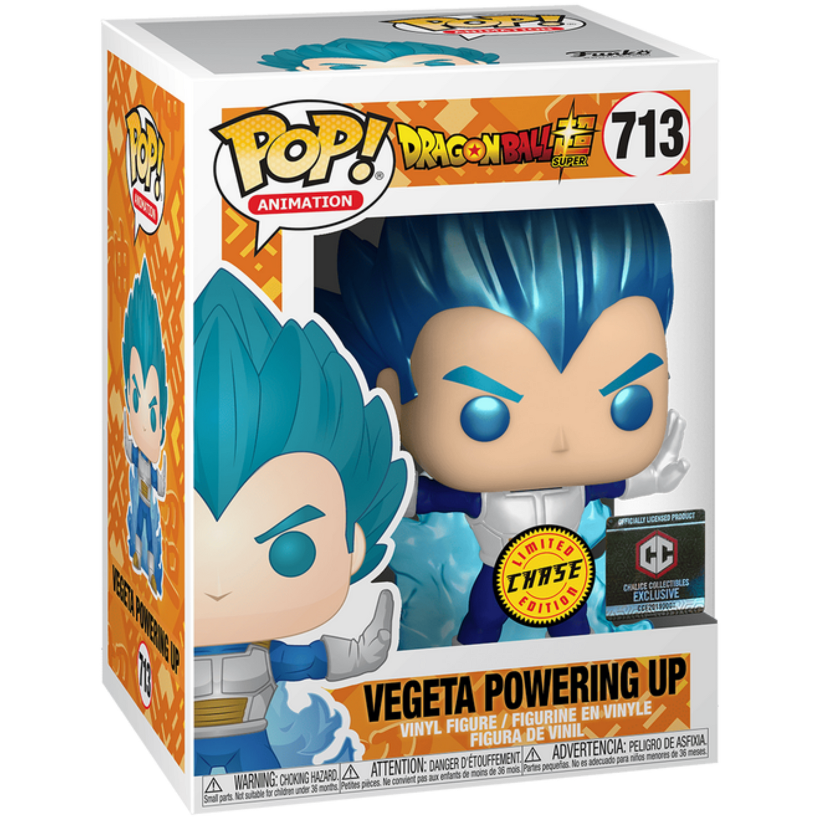 Funko Pop! Animation: Dragon Ball Super - Vegeta Powering Up #713