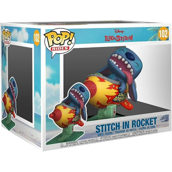 Funko Pop! Rides: Lilo & Stitch - Stitch In Rocket #102