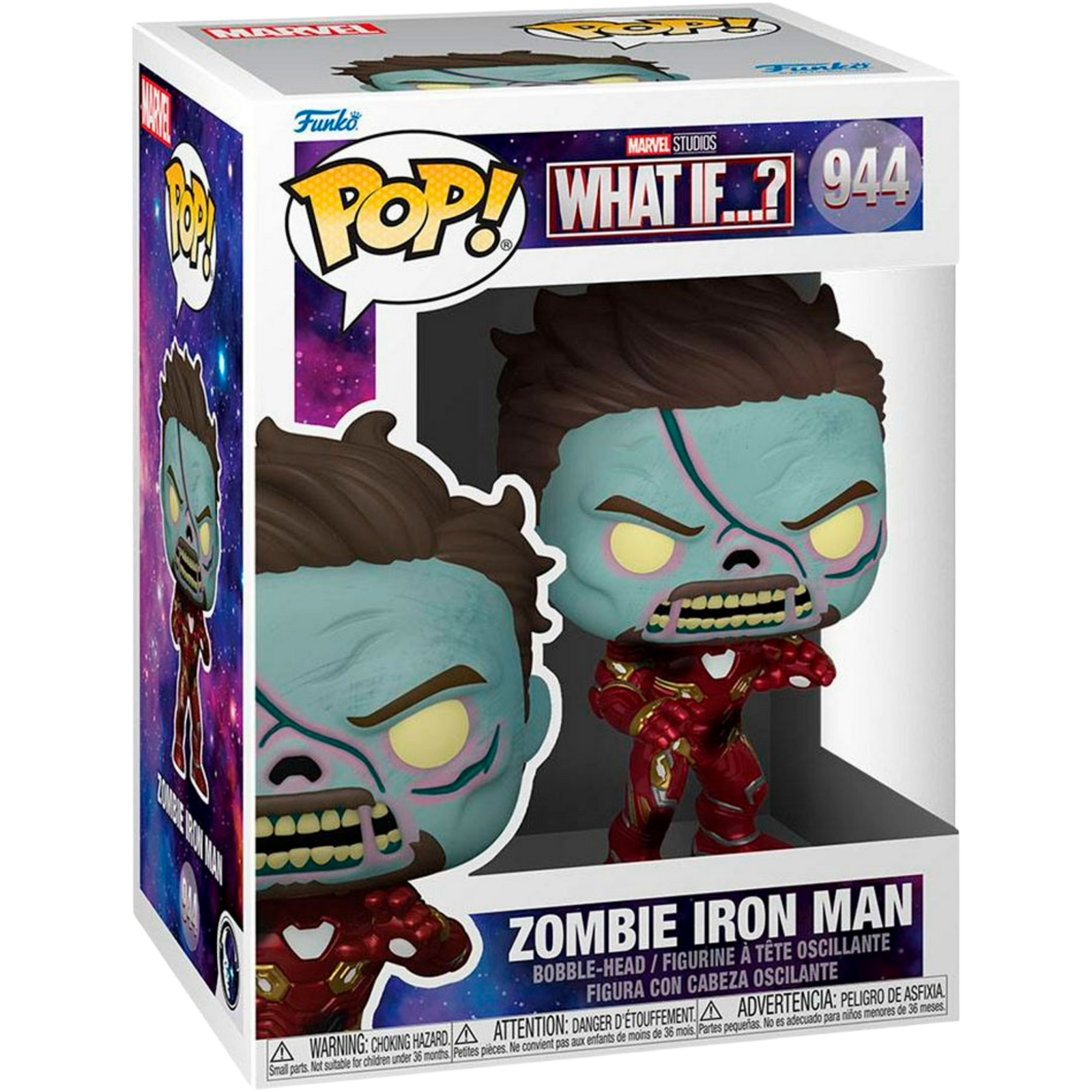 Funko Pop! TV: What If…? - Zombie Iron Man #944