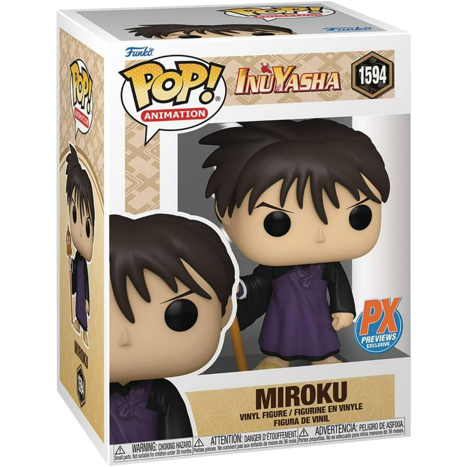 Funko Pop! Animation: Inuyasha - Miroku #1594