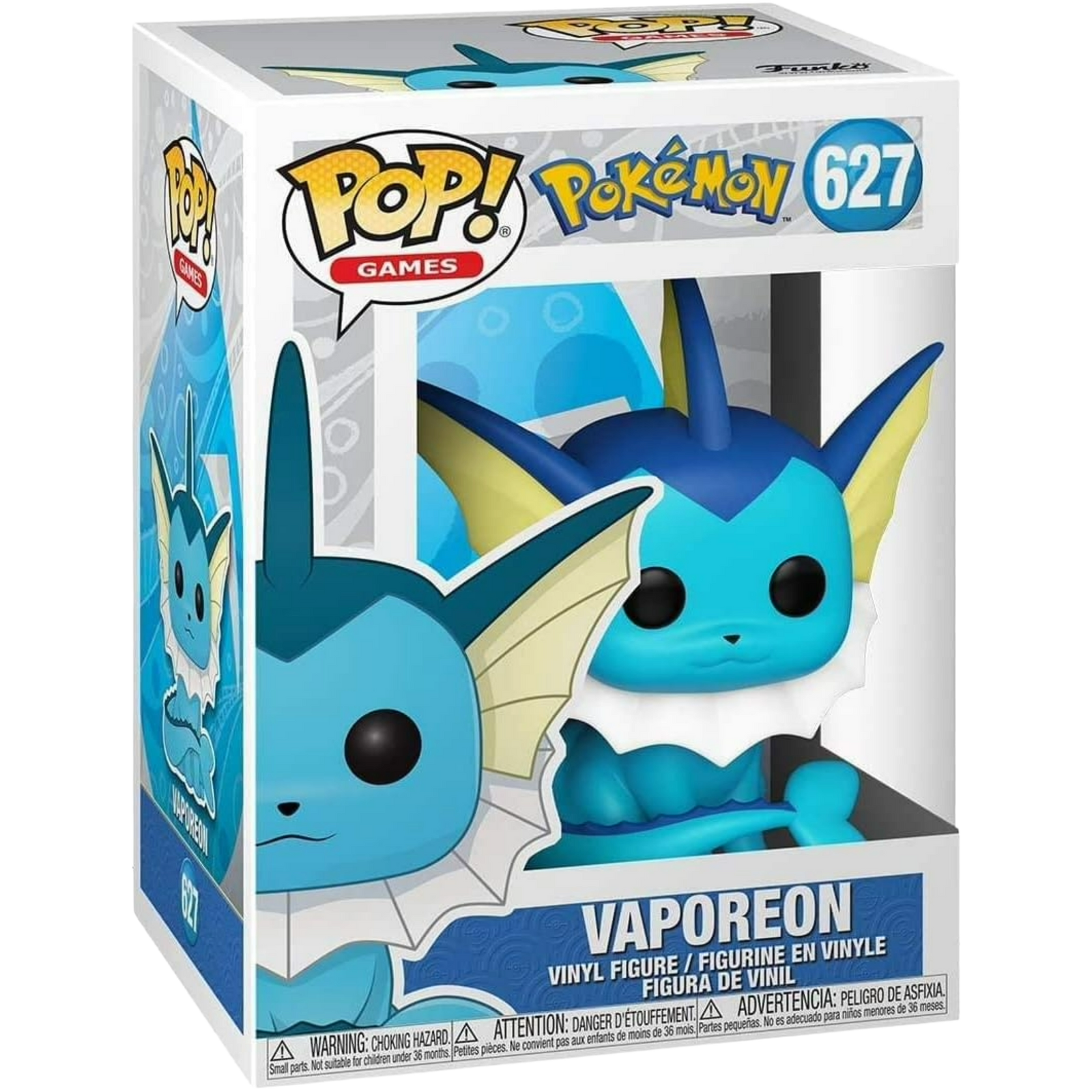Funko Pop! Games: Pokémon - Vaporeon #627