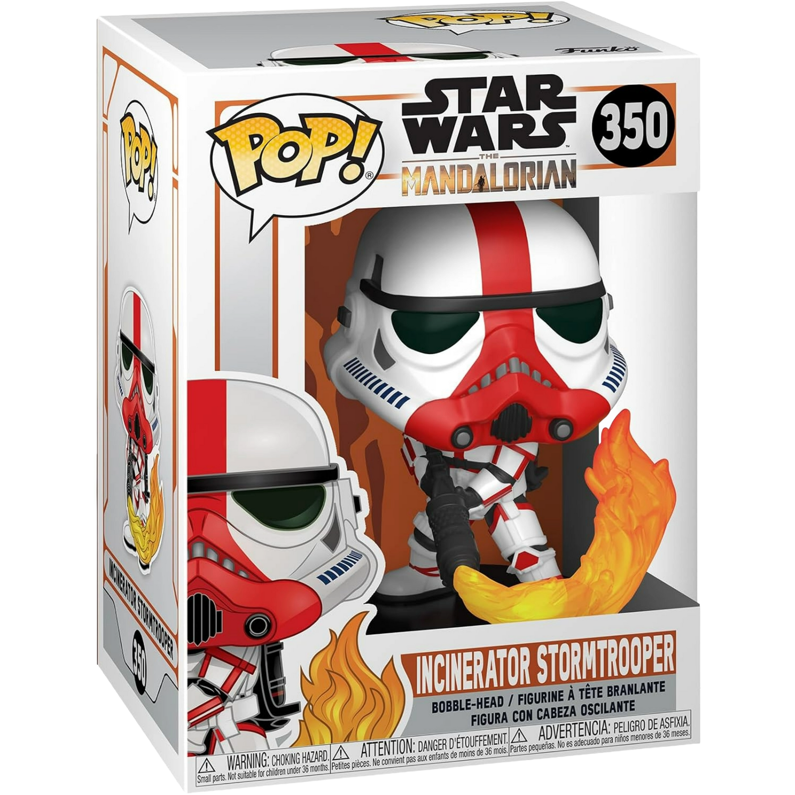 Funko Pop! TV: The Mandalorian - Incinerator Stormtrooper #350