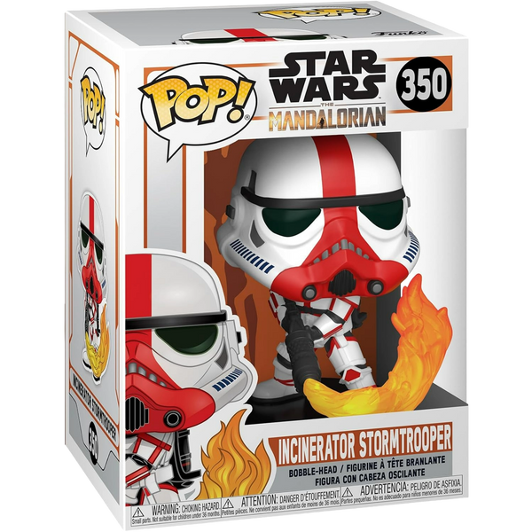 Funko Pop! TV: The Mandalorian - Incinerator Stormtrooper #350
