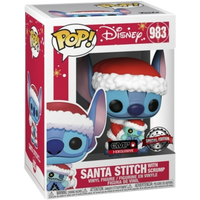 Funko Pop! Disney: Lilo & Stitch - Santa Stitch With Scrump #983
