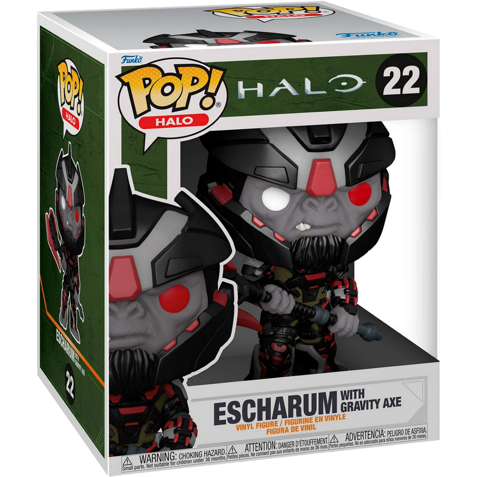 Funko Pop! Super: Halo - Escharum With Gravity Axe #22