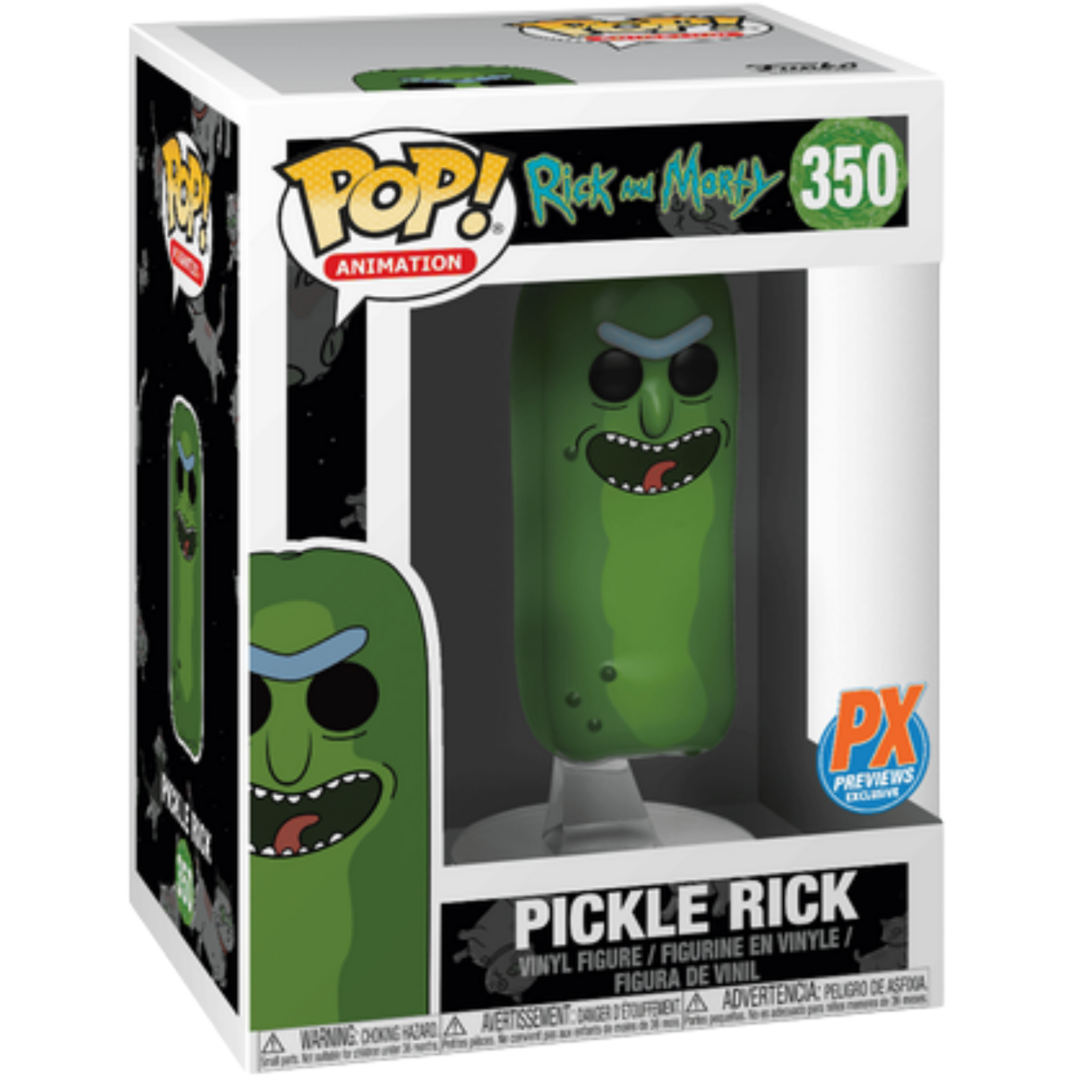 Funko Pop! Animation: Rick And Morty - Pickle Rick #350