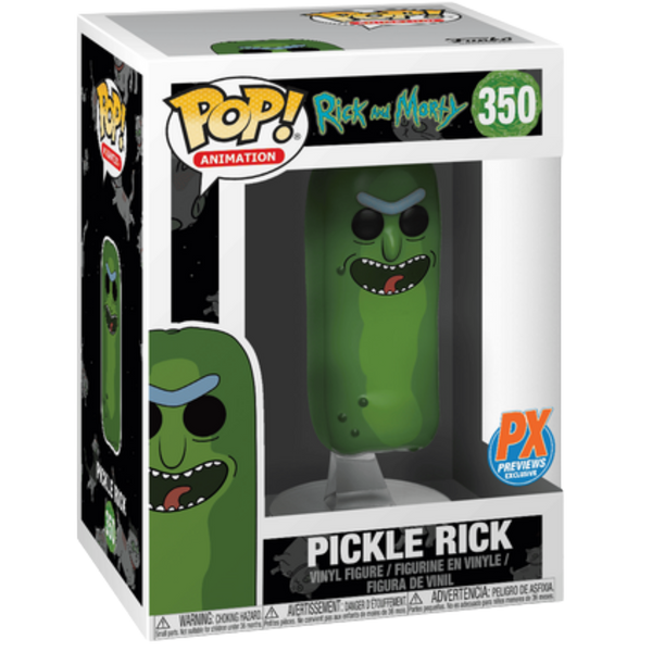 Funko Pop! Animation: Rick And Morty - Pickle Rick #350
