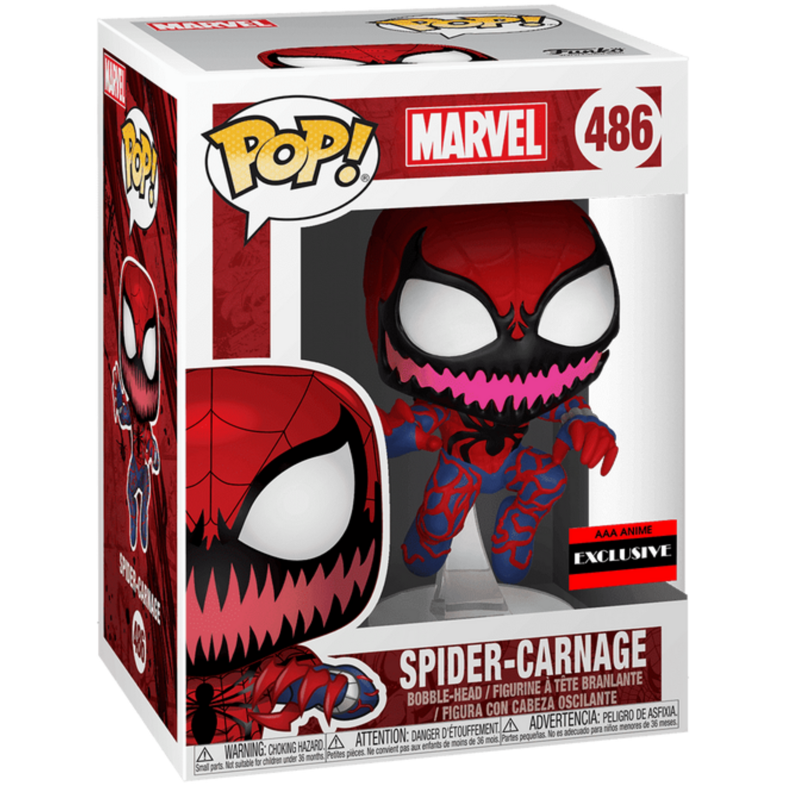 Funko Pop! Heroes: Marvel - Spider-Carnage #486