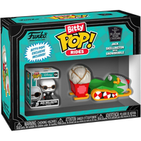 Funko Bitty Pop! Rides: The Nightmare Before Christmas - Jack Skellington With Snowmobile