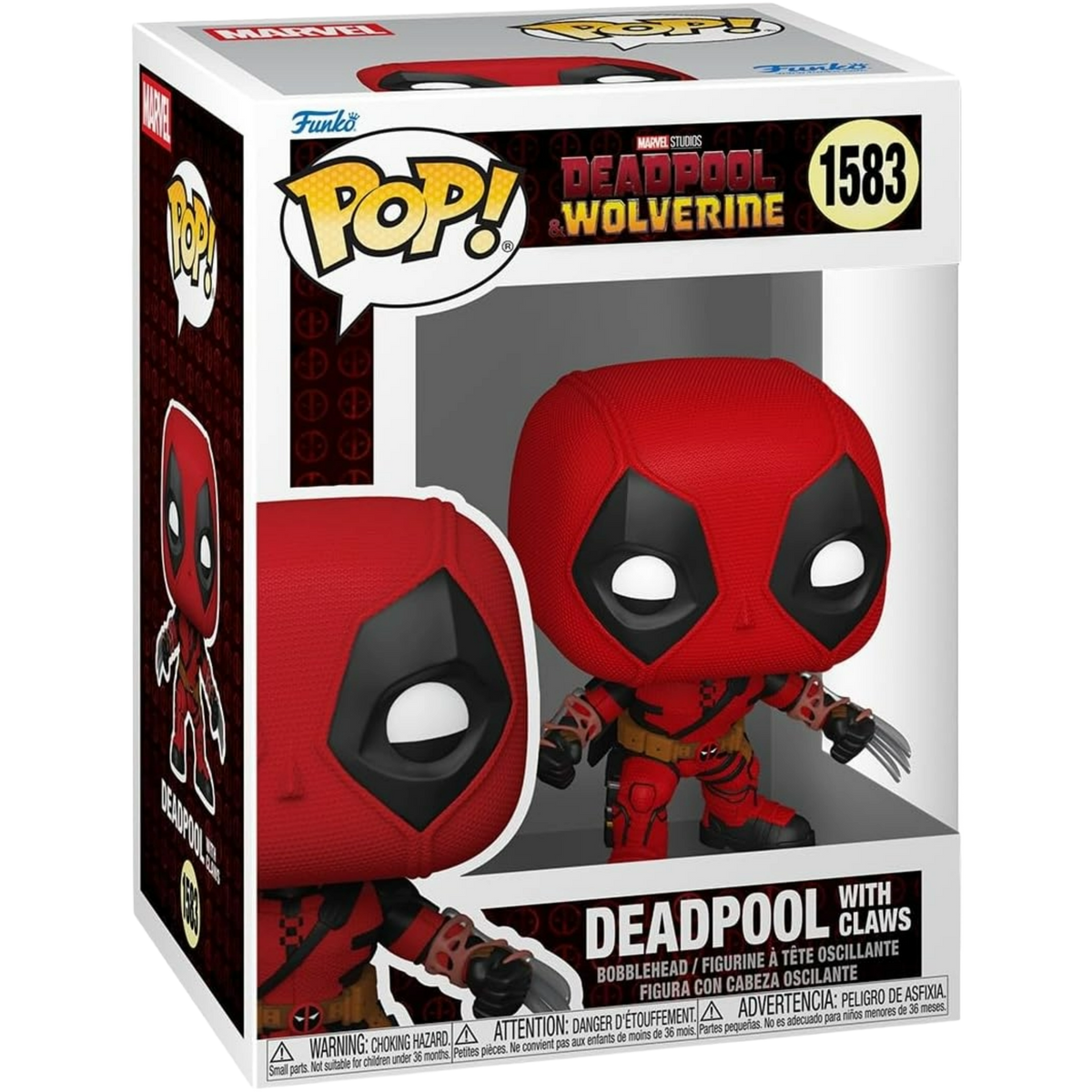 Funko Pop! Movies: Deadpool & Wolverine - Deadpool With Claws #1583