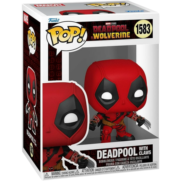 Funko Pop! Movies: Deadpool & Wolverine - Deadpool With Claws #1583