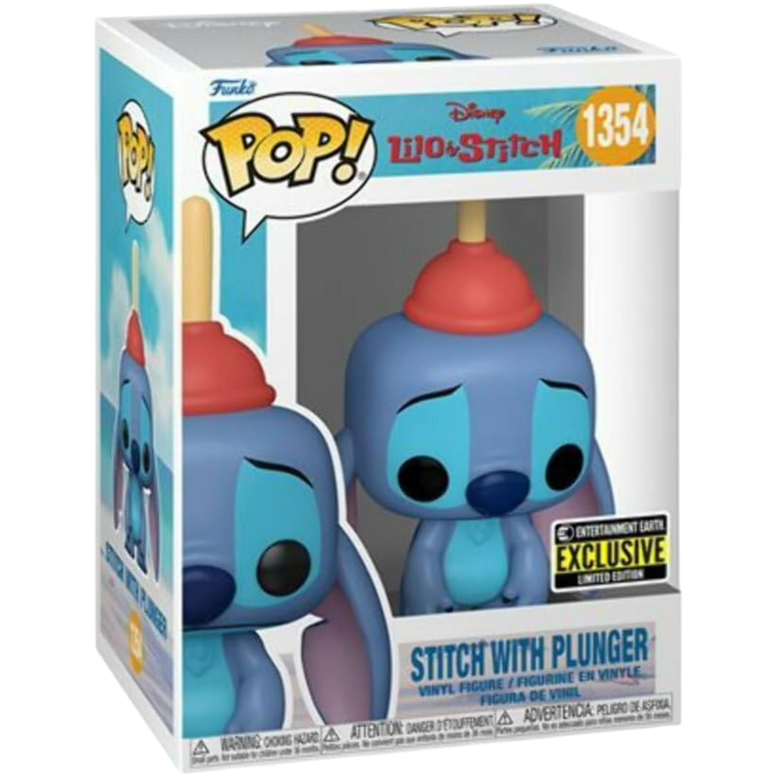Funko Pop! Disney: Lilo & Stitch - Stitch With Plunger #1354