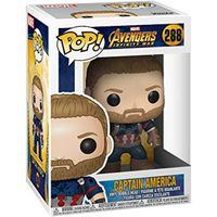 Funko Pop! Movies: Avengers Infinity War - Captain America #288