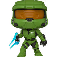 Funko Pop! Jumbo: Halo - Master Chief With Energy Sword And Grappleshot #19