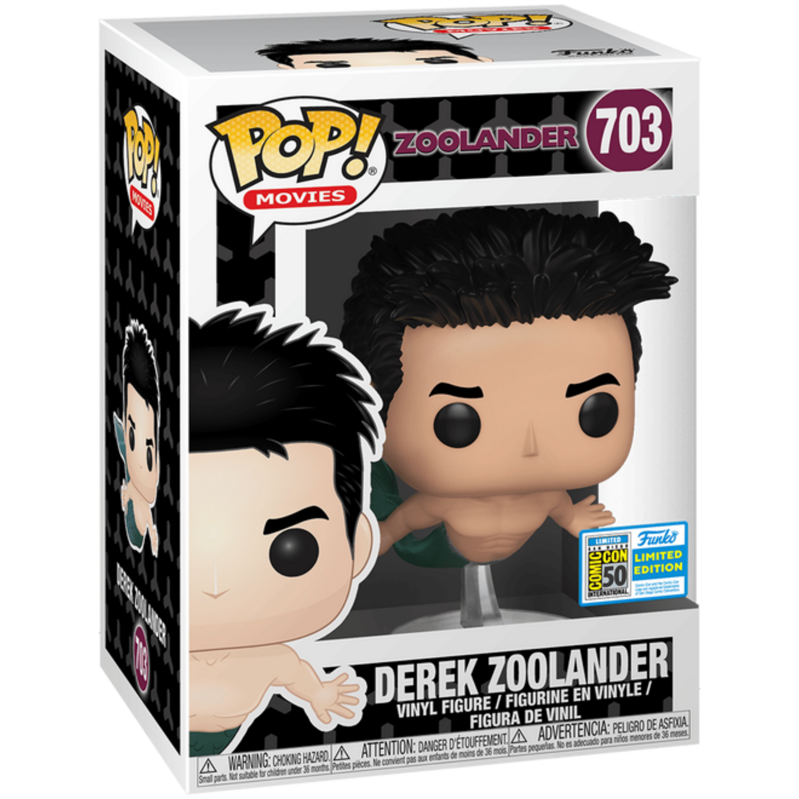 Funko Pop! Movies: Zoolander - Derek Zoolander #703