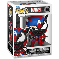 Funko Pop! Heroes: Marvel - Carnage Captain America #1436