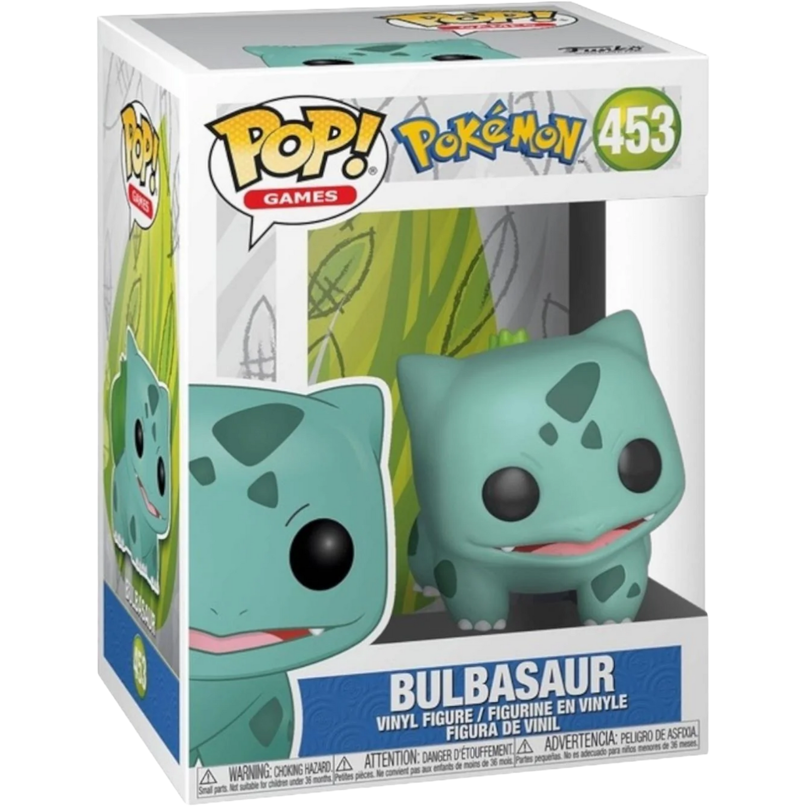 Funko Pop! Games: Pokémon - Bulbasaur #453