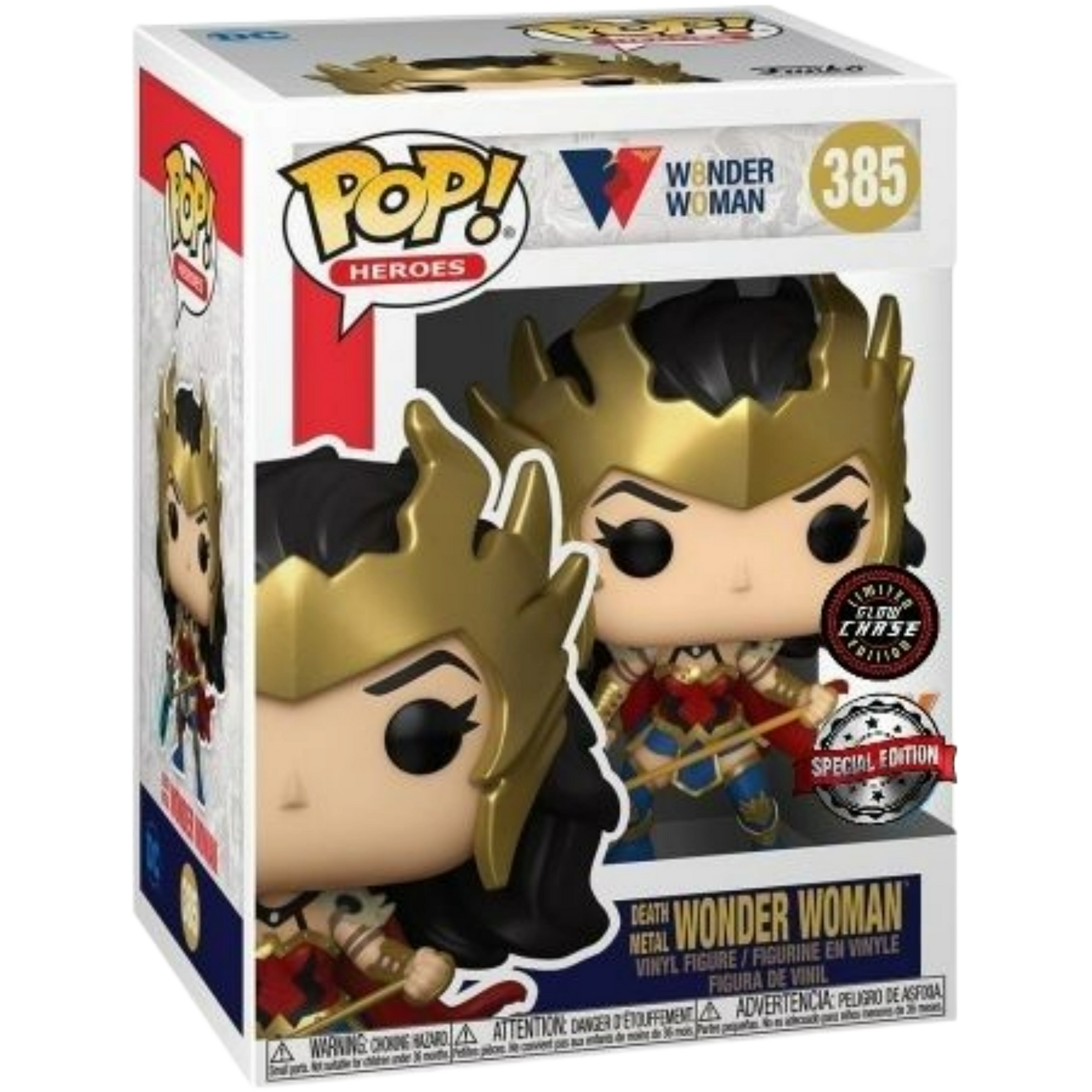 Funko Pop! Heroes: Wonder Woman 80th - Death Metal Wonder Woman #385