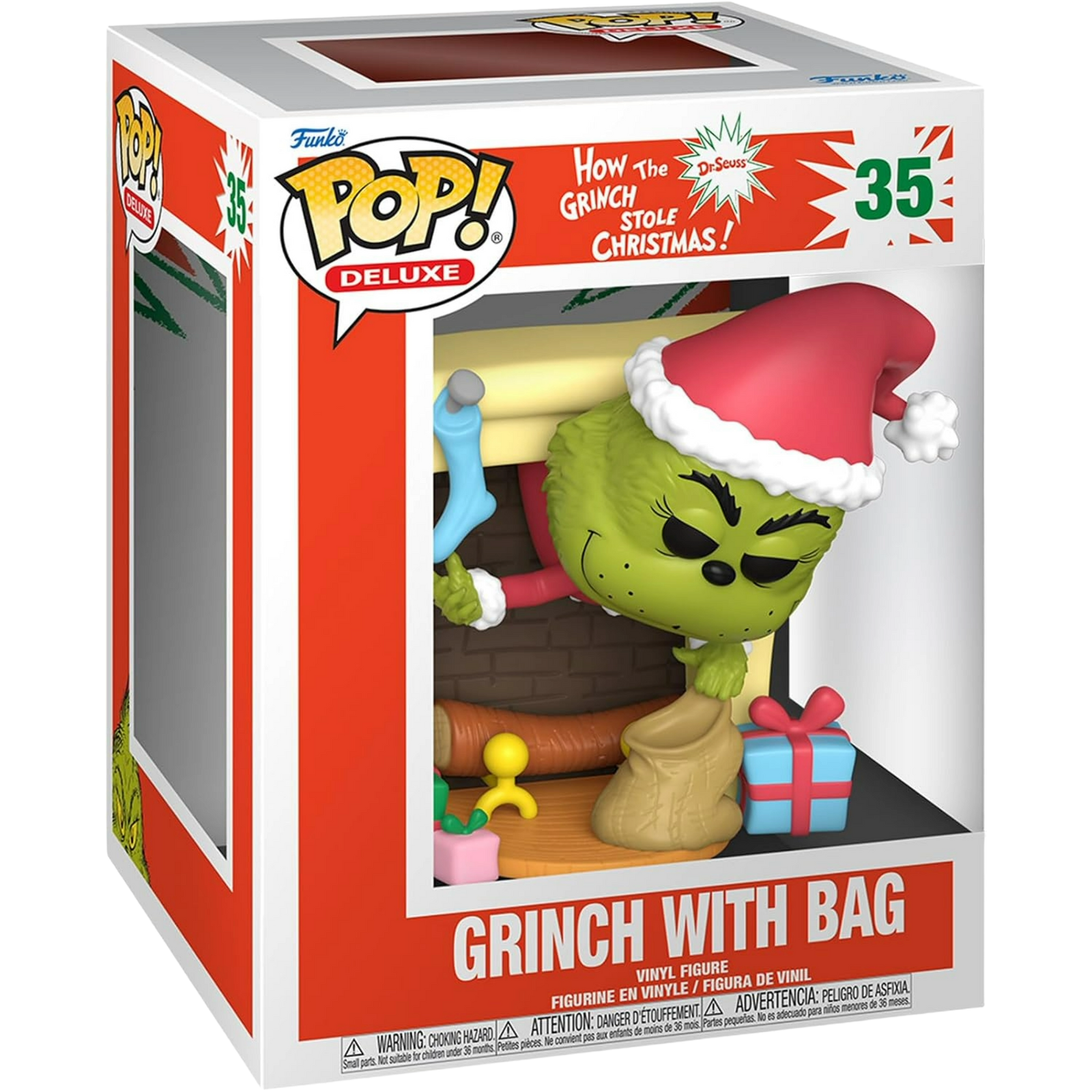 Funko Pop! Premium: How The Grinch Stole Christmas - Grinch With Bag #35