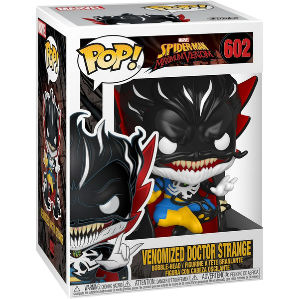 Funko Pop! Heroes: Spider-Man Maximum Venom - Venomized Doctor Strange #602