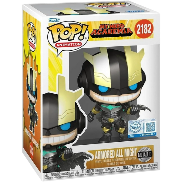Funko Pop! Animation: My Hero Academia - Armored All Might (Metallic) #2182