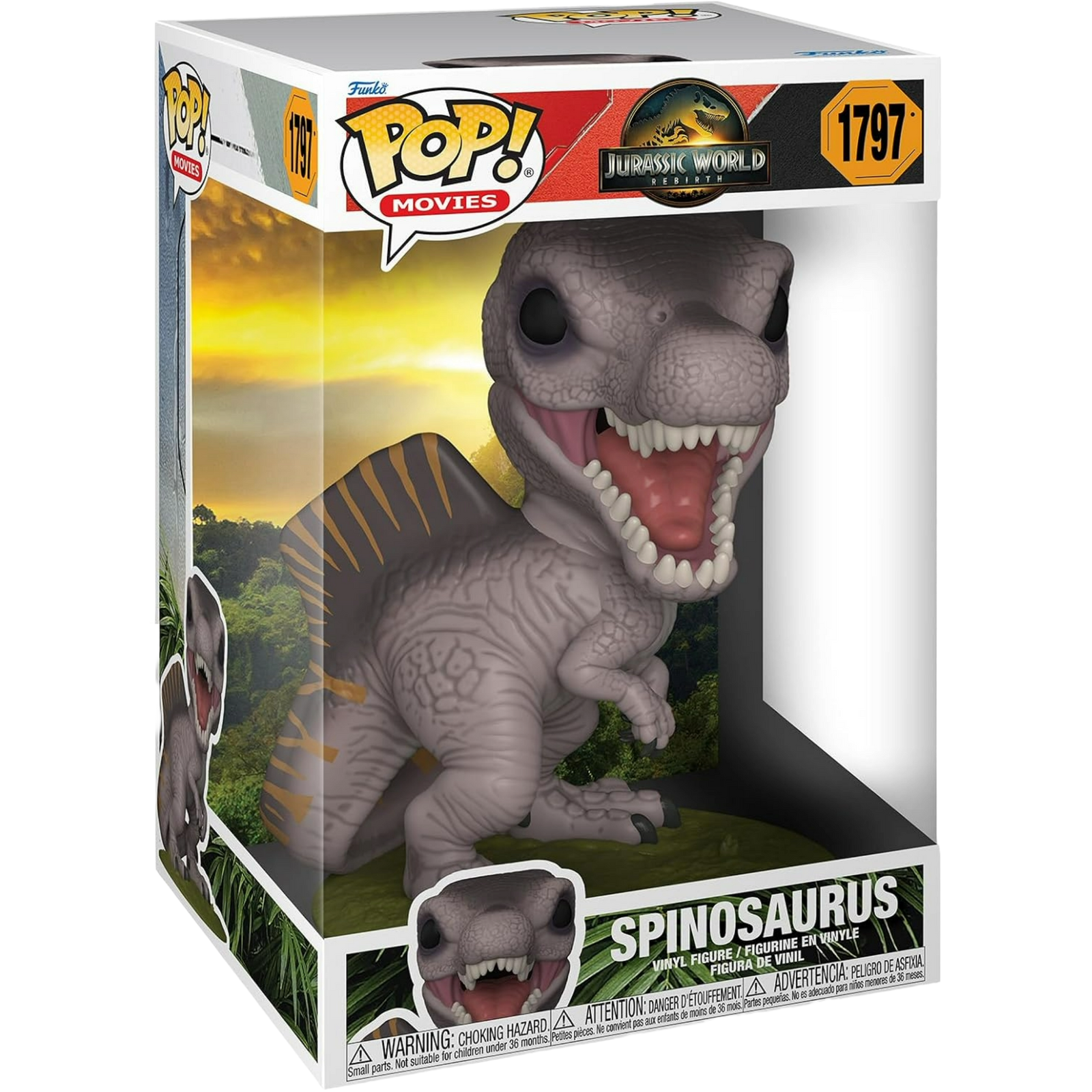 Funko Pop! Jumbo: Jurassic World Rebirth - Spinosaurus #1797