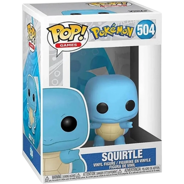 Funko Pop! Games: Pokémon - Squirtle #504