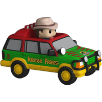 Funko Bitty Pop! Rides: Jurassic Park - Dr. Alan Grant And Jurassic SUV