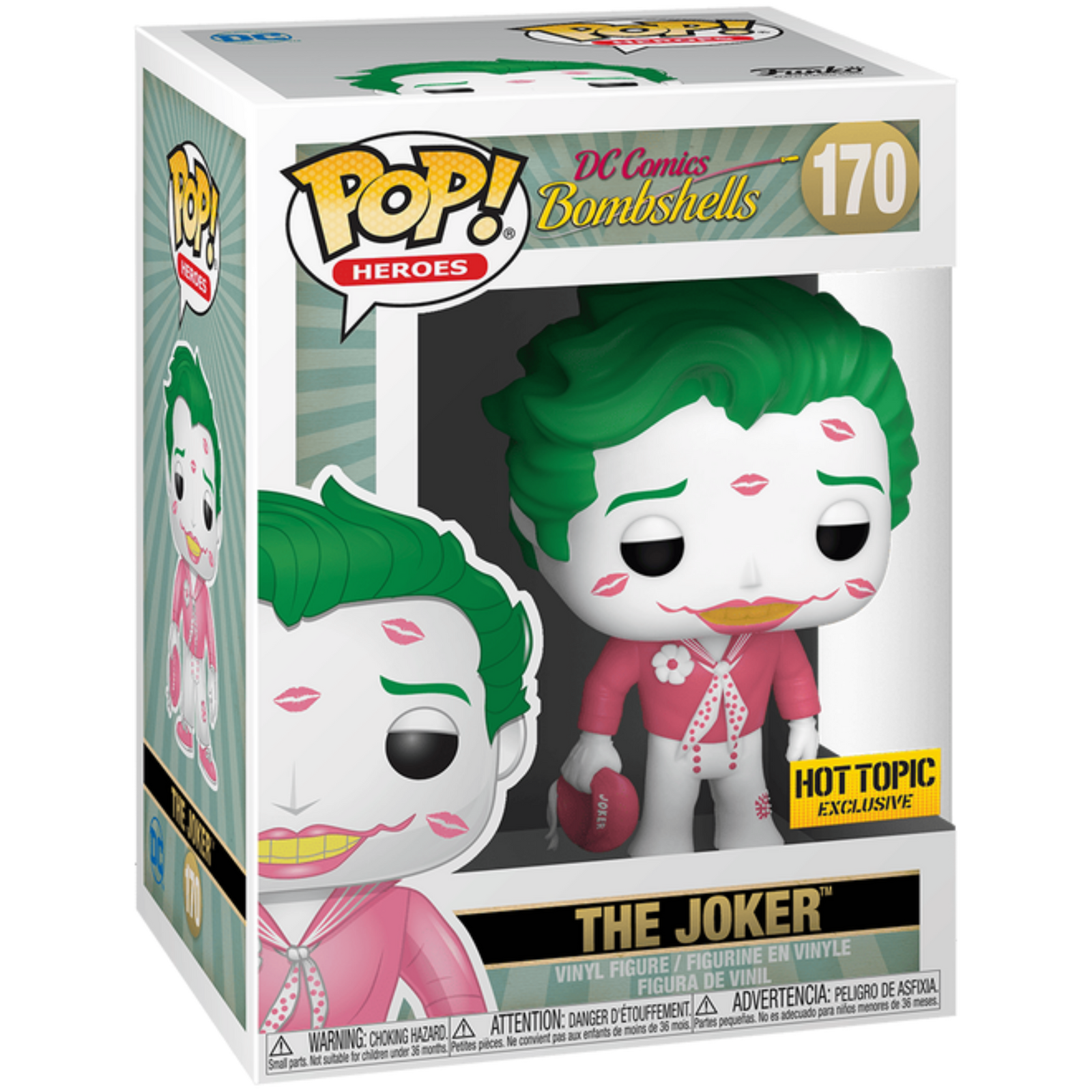 Funko Pop! Heroes: DC Comics Bombshells - The Joker #170