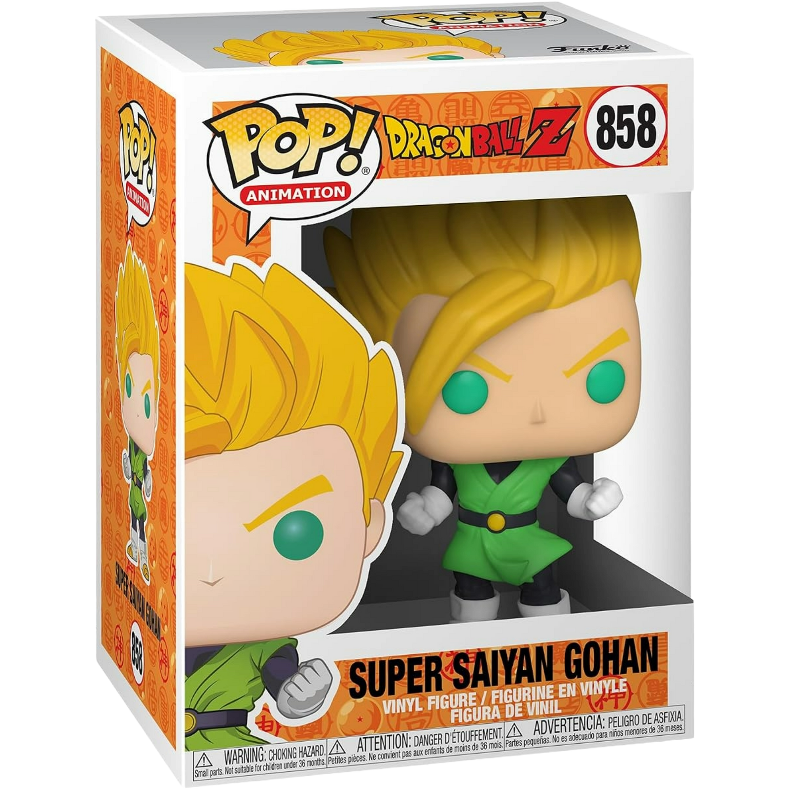 Funko Pop! Animation: Dragon Ball Z - Super Saiyan Gohan #858