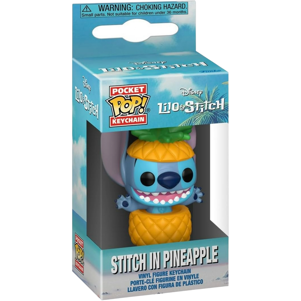 Funko Pop! Keychain: Lilo & Stitch - Stitch In Pineapple