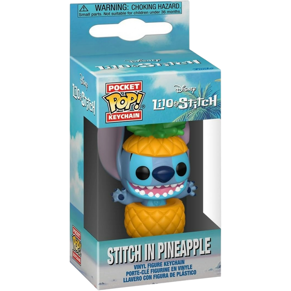 Funko Pop! Keychain: Lilo & Stitch - Stitch In Pineapple
