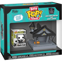 Funko Bitty Pop! Towns: The Nightmare Before Christmas - Jack Skellington - And Jack’s House