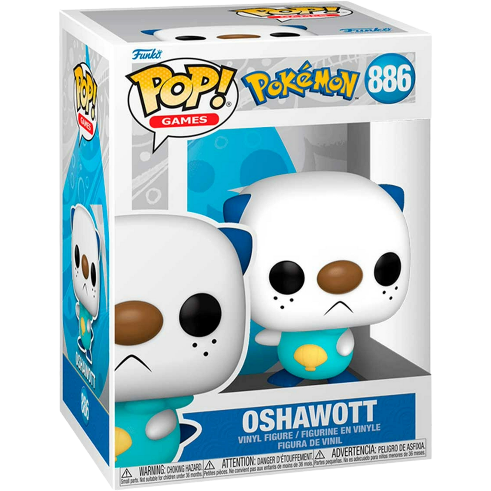 Funko Pop! Games: Pokémon - Oshawott #886