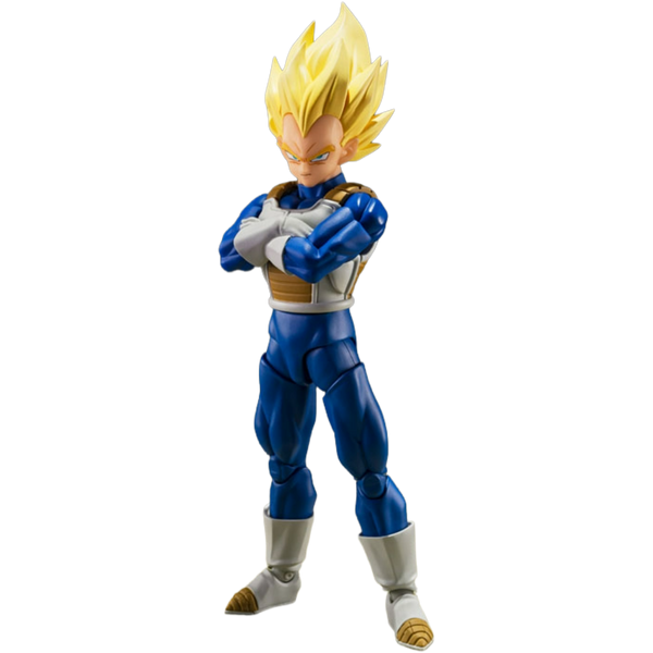 BANDAI / Tamashii Nations S.H. Figuarts: Dragon Ball Z - Super Saiyan Vegeta (Dangerous Pride)
