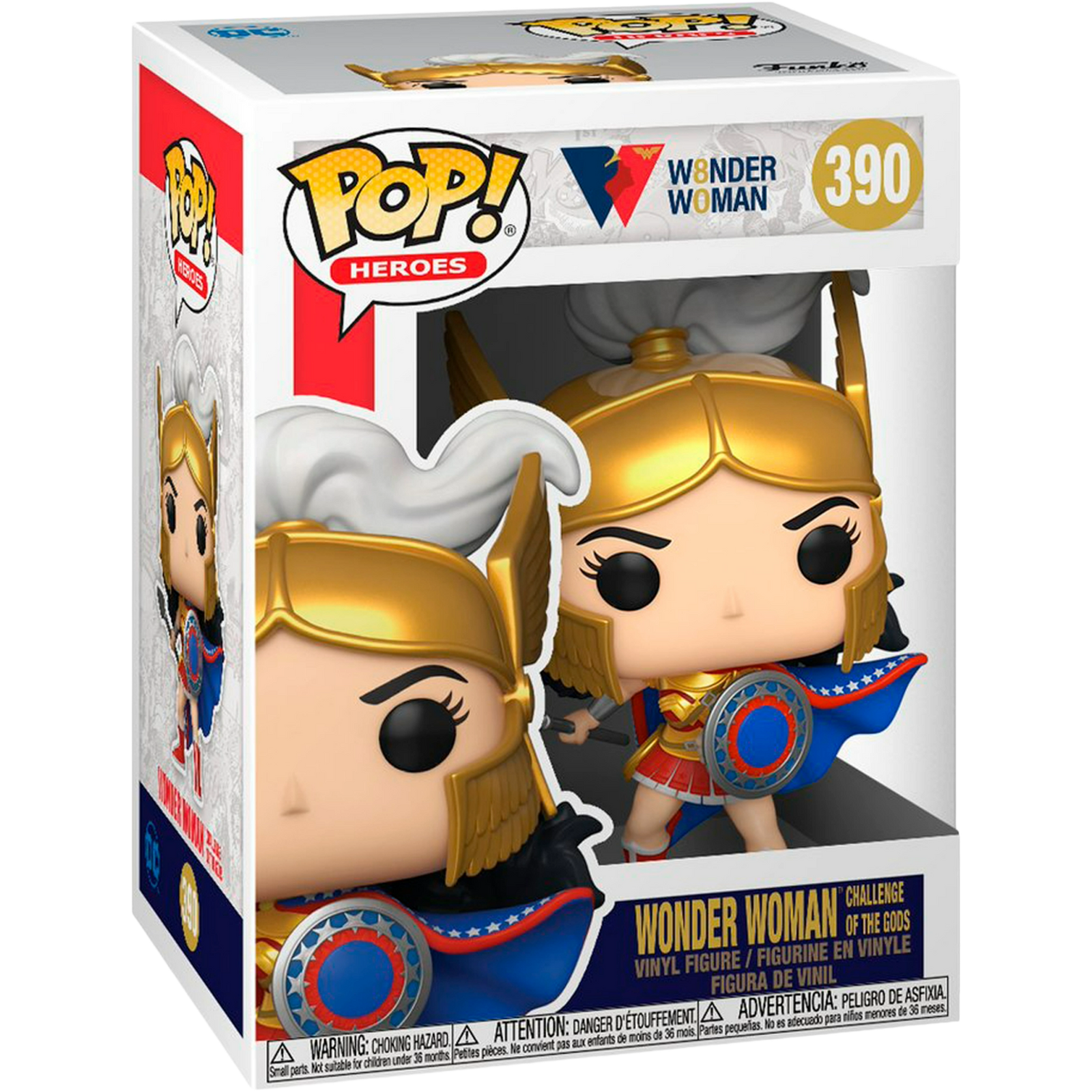 Funko Pop! Heroes: Wonder Woman 80th - Wonder Woman Challenge Of Gods #390