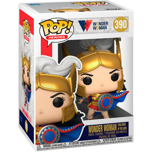 Funko Pop! Heroes: Wonder Woman 80th - Wonder Woman Challenge Of Gods #390