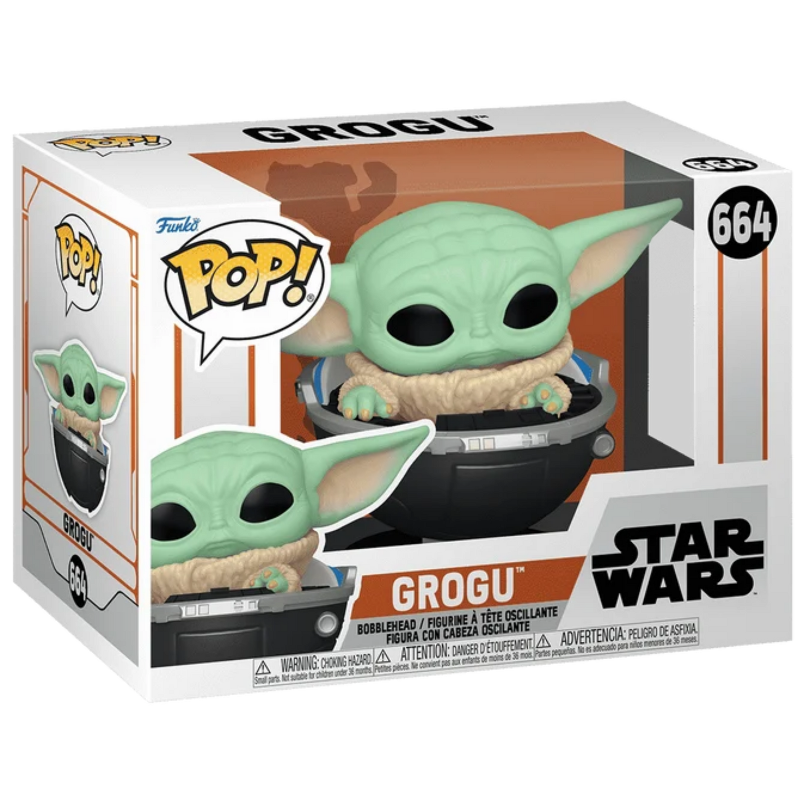 Funko Pop! TV: The Mandalorian - Grogu #664