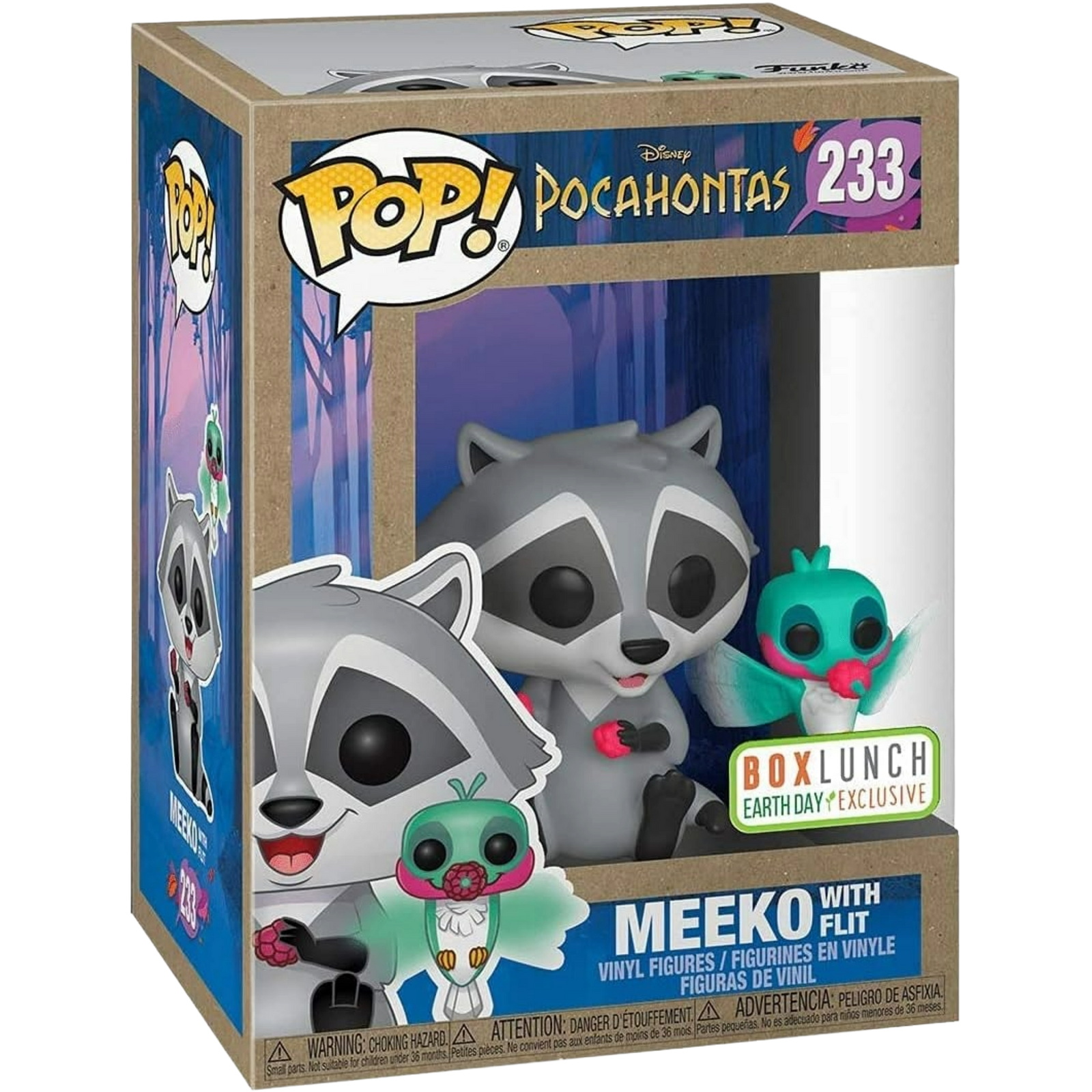 Funko Pop! Disney: Pocahontas - Meeko With Flit #233