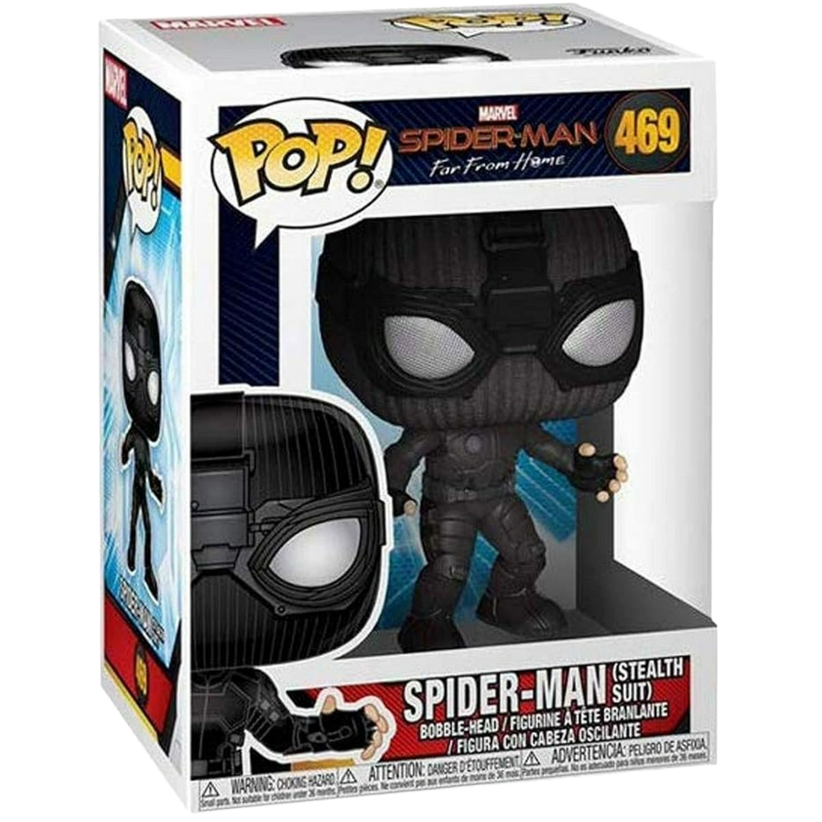 Funko Pop! Movies: Spider-Man Far From Home - Spider-Man (Stealth Suit) #469